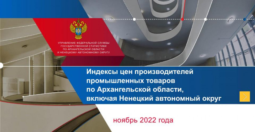 Индексы цен производителей промышленных товаров за ноябрь 2022 года